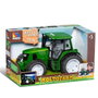 Molto Tracteur de ferme Big Friction avec sons et lumières, fonctionne avec piles LR44, échelle 1:16, pour enfants dès 3 ans