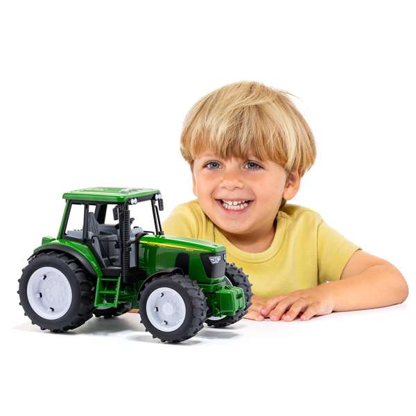 Molto Tracteur de ferme Big Friction avec sons et lumières, fonctionne avec piles LR44, échelle 1:16, pour enfants dès 3 ans Molto Tracteur de ferme Big Friction avec sons et lumières, fonctionne avec piles LR44, échelle 1:16, pour enfants dès 3 ans