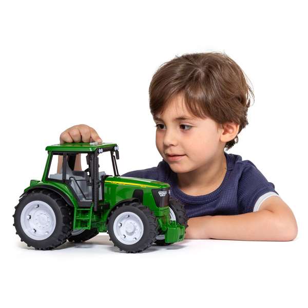 Molto Tracteur de ferme Big Friction avec sons et lumières, fonctionne avec piles LR44, échelle 1:16, pour enfants dès 3 ans Molto Tracteur de ferme Big Friction avec sons et lumières, fonctionne avec piles LR44, échelle 1:16, pour enfants dès 3 ans