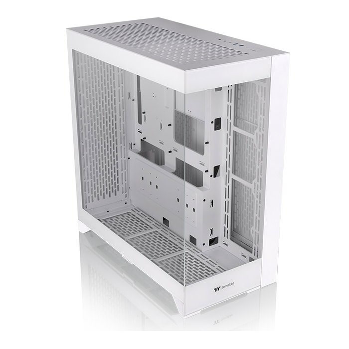 Thermaltake CTE E600 MX Snow Boîtier PC Gaming Midi Tower Blanche avec Panneau Vitre Trempée