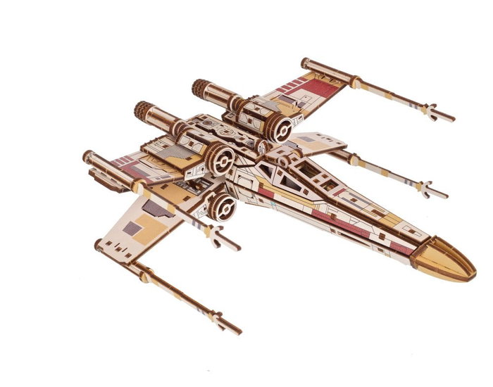 Ugears Star Wars X-Wing de Luke Skywalker en bois Ugears Star Wars X-Wing de Luke Skywalker en bois