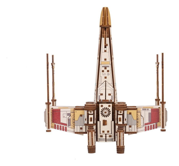 Ugears Star Wars X-Wing de Luke Skywalker en bois Ugears Star Wars X-Wing de Luke Skywalker en bois