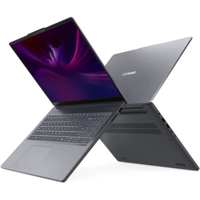 Lenovo IdeaPad Slim 3 16IRH10 - PC portable 16" WUXGA IPS, Intel Core i5-13420H, RAM 16 Go, SSD 512 Go, clavier AZERTY, sans OS, avec sac à dos