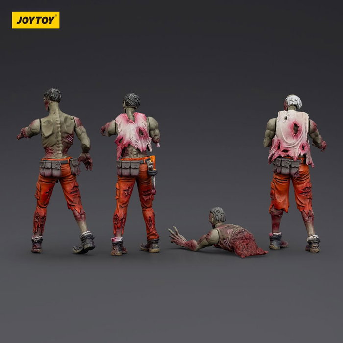 Zombie pack 4 figurines Dark Source Mechanic Team 8 cm Zombie pack 4 figurines Dark Source Mechanic Team 8 cm