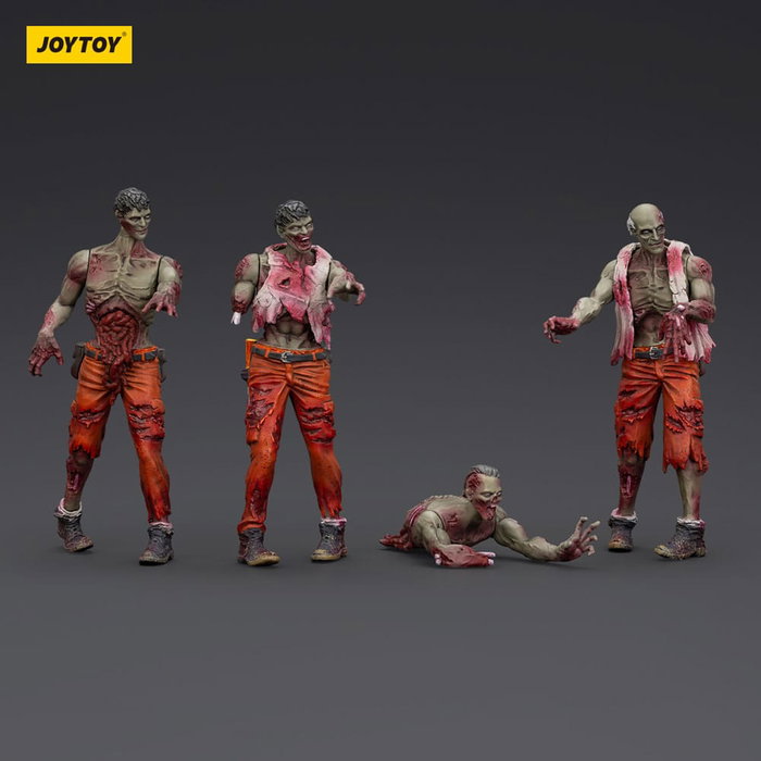 Zombie pack 4 figurines Dark Source Mechanic Team 8 cm Zombie pack 4 figurines Dark Source Mechanic Team 8 cm