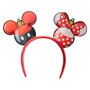 LOUNGEFLY Diadème Oreilles de Noël Mickey et Minnie Disney