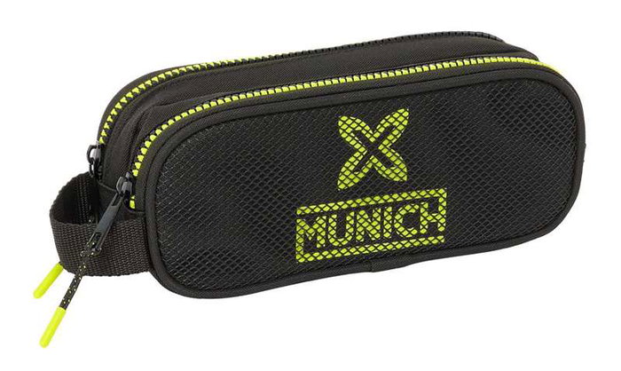 Safta Portatodo Double Munich "Beat" - Boîte de rangement double compartiment, 21 x 8 x 6 cm, pour enfants à partir de 3 ans Safta Portatodo Double Munich "Beat" - Boîte de rangement double compartiment, 21 x 8 x 6 cm, pour enfants à partir de 3 ans