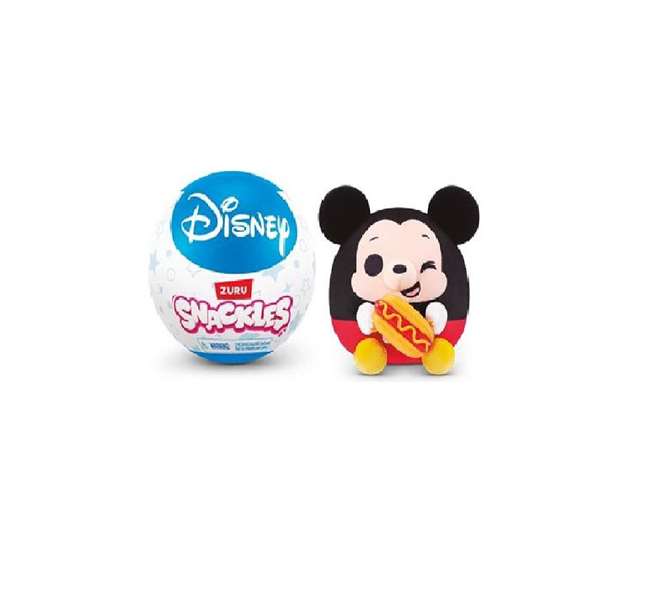 Zuru Disney Snackles Capsule Surprise - Peluche Modèle Aléatoire - 13 cm Zuru Disney Snackles Capsule Surprise - Peluche Modèle Aléatoire - 13 cm