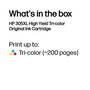 HP Cartouche d'encre 305XL Grande Capacité Authentique Cyan Magenta Jaune - Pack Triple Compatible HP DeskJet 2300 2700 ENVY 6000 6400