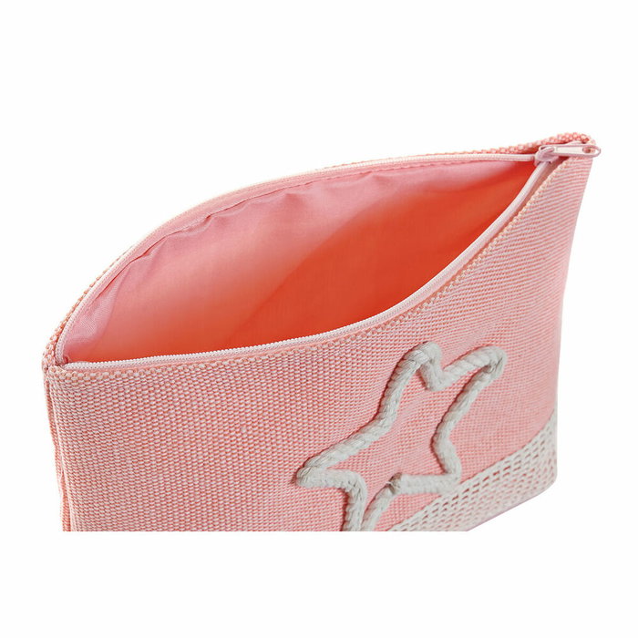 Trousse de toilette DKD Home Decor Vert Beige Corail Menthe (2 Unités)