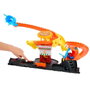 Mattel - Piste Hot Wheels City Ataque de la Serpiente avec véhicule à l'échelle 1:24 - Jouet pour enfants dès 3 ans - Instructions en espagnol/portugais