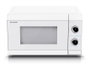 Sharp YC-MG 01 E-C, Micro-ondes avec grill 20L, Blanc