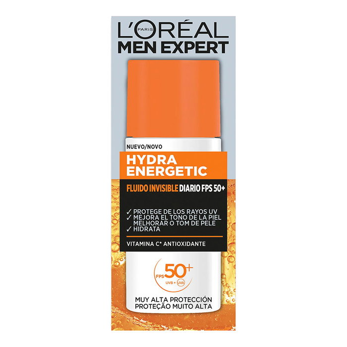 L'Oréal Paris Men Expert Hydra Energetic Fluide Invisible SPF50+ 50 ml