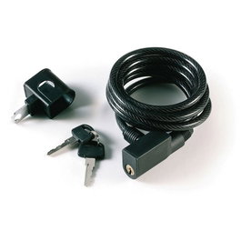 Gurpil Cadenas à Câble en Spirale 8 mm - 180 cm avec Support
