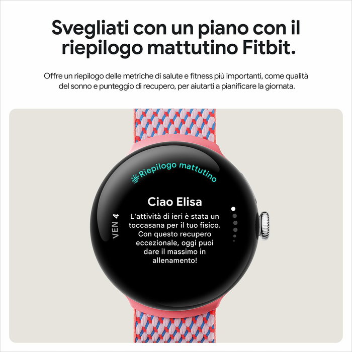 Montre intelligente Google Pixel Watch 3 45mm Noir 1,4" 45 mm