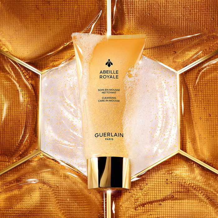Guerlain Mousse Nettoyante Abeille Royale 175 ml Nettoyant Hydratant Rajeunissant aux Miels et Gelée Royale
