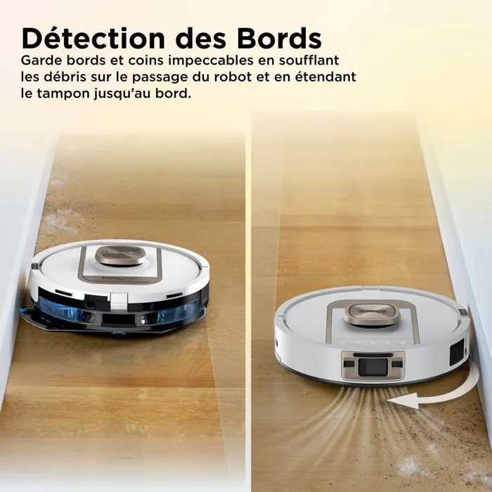 Shark Robot aspirateur laveur PowerDetect ThermaCharged AV2910XEEUWH avec base autovidante Shark Robot aspirateur laveur PowerDetect ThermaCharged AV2910XEEUWH avec base autovidante