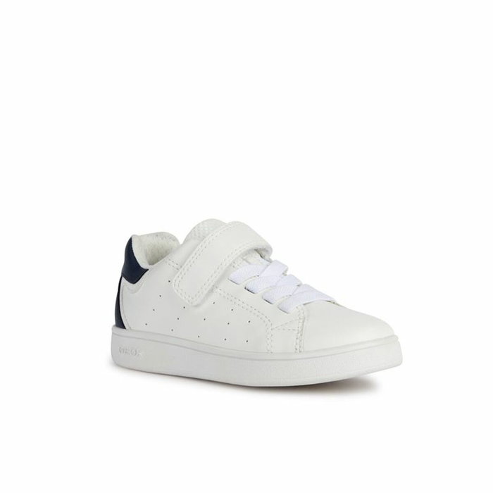 Chaussures casual enfant Geox Eclyper Bleu Blanc