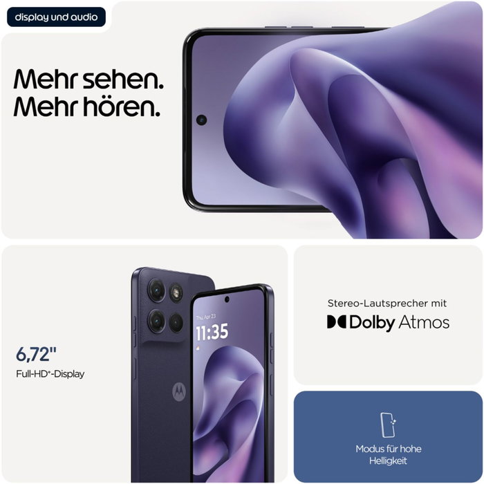 Motorola moto g17 PANTONE Evening Blue (128 Go)