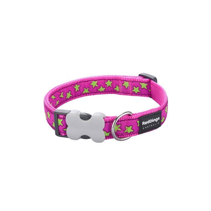 Collier pour Chien Red Dingo Stars 20-32 cm Rose Rouge Collier pour Chien Red Dingo Stars 20-32 cm Rose Rouge