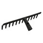 WOLFPACK LINEA PROFESIONAL Rastrillo Agricole sans Manche, 12 Dents de 5 mm