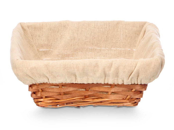 Kipit Cesta Carrée en Osier et Bois 23 x 9 x 23 cm Naturel (Set de 36) Kipit Cesta Carrée en Osier et Bois 23 x 9 x 23 cm Naturel (Set de 36)