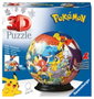 Ravensburger 3D Puzzle Ball Pokémon 72 pièces - Multilingue (FR, EN, DE, ES, IT, NL, PT) dès 6 ans
