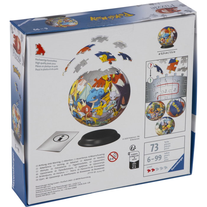 Ravensburger Puzzle Ball 3D Pokémon