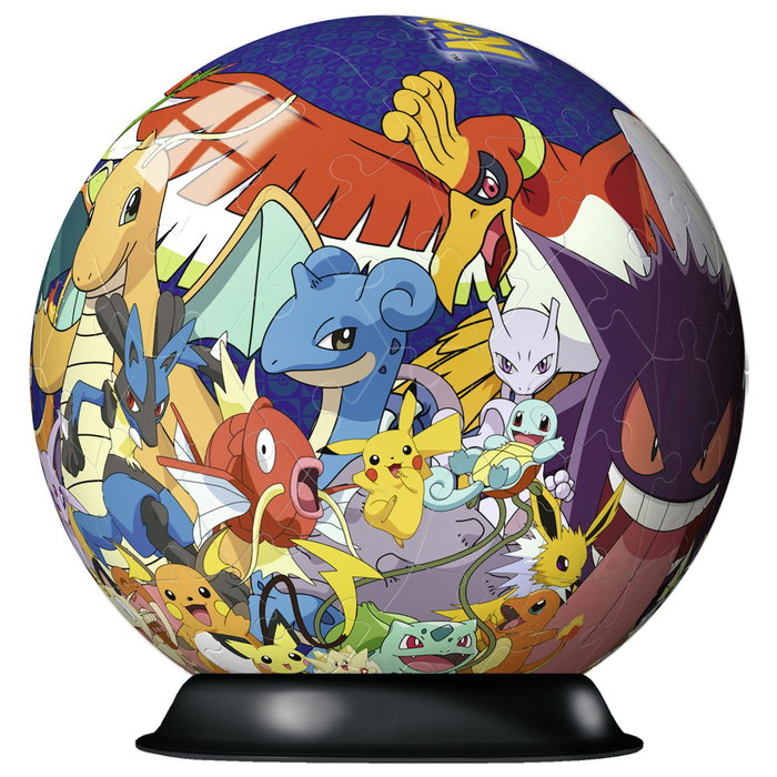 Ravensburger Puzzle Ball 3D Pokémon avec figurines
