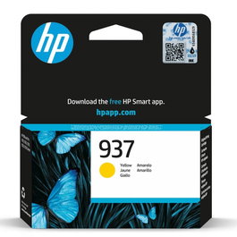 HP 937 Cartouche d'encre jaune originale (4S6W4NE)