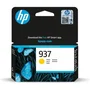 Cartouche d'encre jaune authentique HP 937 (4S6W4NE) pour imprimantes HP OfficeJet Pro 9110, 9120, 9130, 9720, 9730 - 800 pages