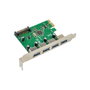 MicroConnect VL805 - Carte d'extension PCIe USB 3.0 avec 4 ports, contrôleur hôte pour disque dur, imprimante, webcam