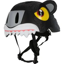 Crazy Safety - Casque de vélo enfant 3D Animal modèle Panthère Taille S (49-55 cm)