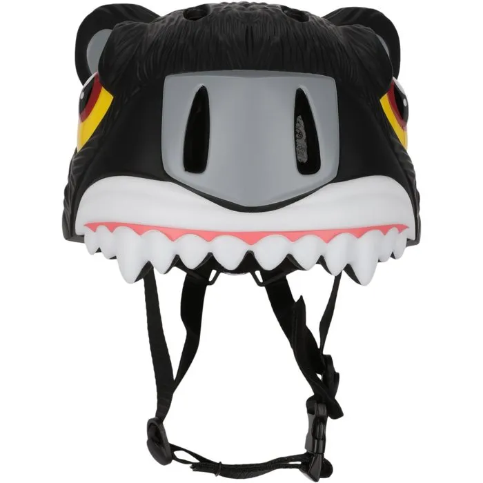 Crazy Safety - Casque de vélo enfant 3D Animal modèle Panthère Taille S (49-55 cm)