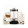 Bialetti Cappuccinatore Glass 330 ml Mousseur à Lait en Verre pour Cappuccino et Boissons Chaudes