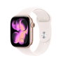 Apple Watch Series 11 GPS - 46mm - Boîtier Or rose Aluminium - Bracelet Light Blush Sport Band S/M
