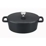 Baumalu Mini Cocotte Ovale en Fonte avec Couvercle