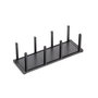 Emuca Orderbox porte-assiettes vertical pour tiroir, 159x468mm, Aluminium et Plastique, Gris antracite