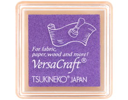 Tsukineko Versacraft Tampon encreur Textile Glicinia 33x33mm