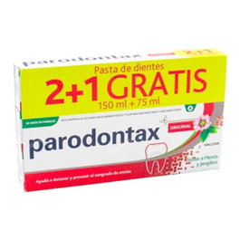 PARODONTAX ORIGINAL Menthe et Gingembre 3 x 75 ml