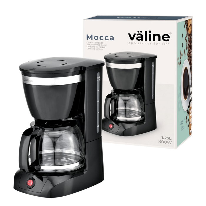 Väline Mocca Cafetière électrique 10 tasses 800W Väline Mocca Cafetière électrique 10 tasses 800W