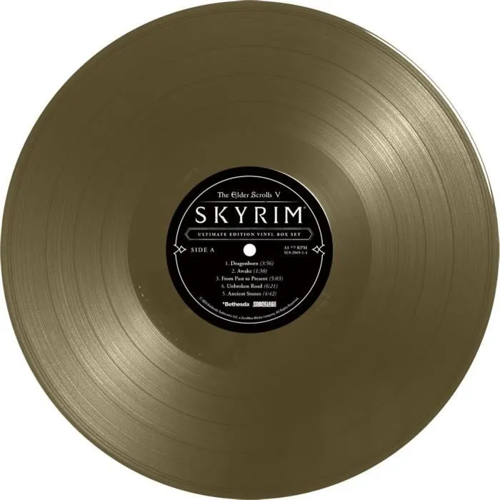 Just For Games The Elder Scrolls V: Skyrim Ultimate Gold Edition Vinyles 4 LP