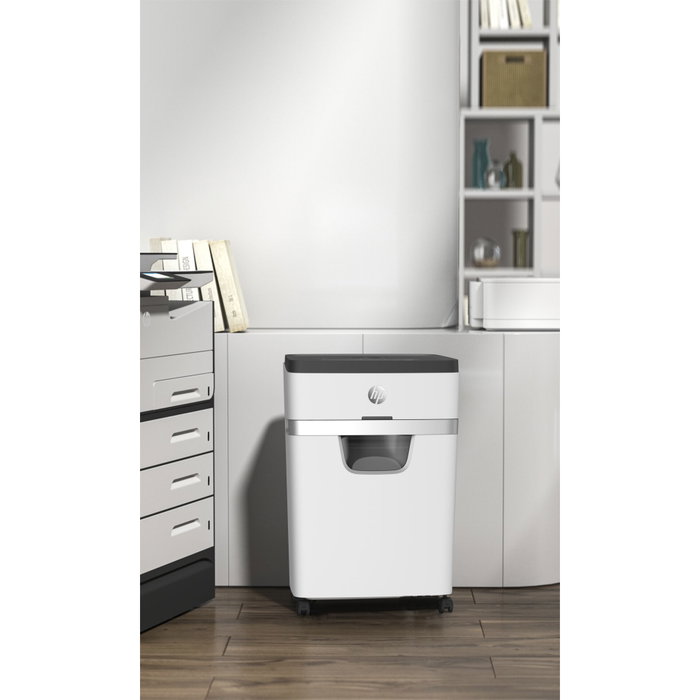 HP OneShred 18CC, Destructeur de documents blanc