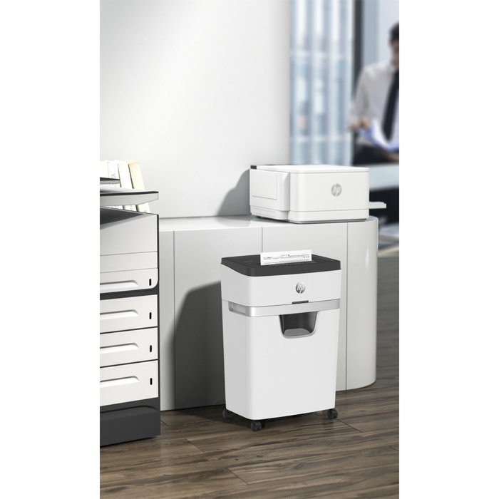 HP OneShred 18CC, Destructeur de documents blanc