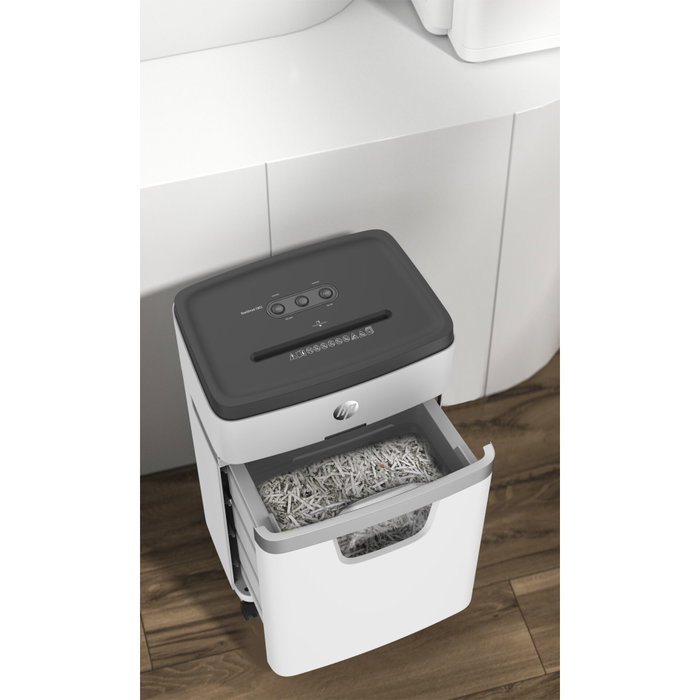 HP OneShred 18CC, Destructeur de documents blanc