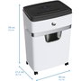 HP OneShred 18CC, Destructeur de documents blanc