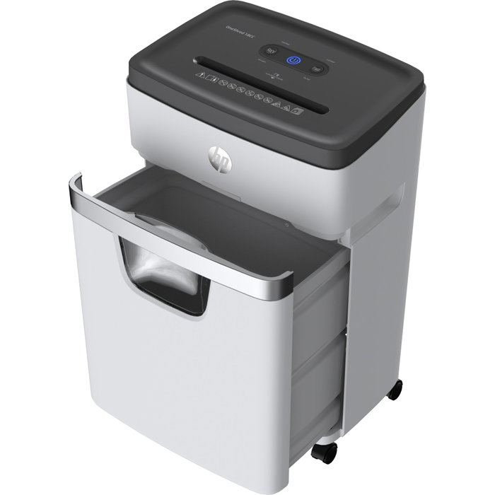 HP OneShred 18CC, Destructeur de documents blanc
