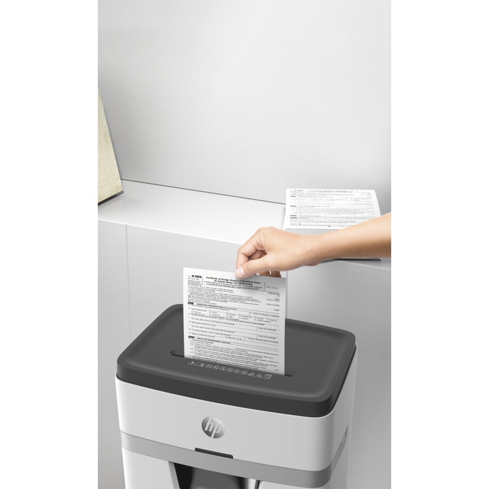 HP OneShred 18CC, Destructeur de documents blanc