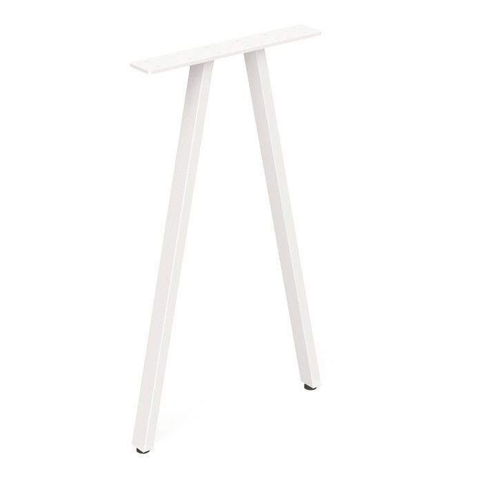 HERRAJES ALK Pata Metálica Anek H720 Ancho 418mm Mesa Metal Blanco 720mm HERRAJES ALK Pata Metálica Anek H720 Ancho 418mm Mesa Metal Blanco 720mm