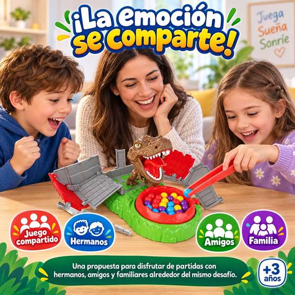 Jugatoys - enfamilia ¡Cuidado con el Dinosaurio!